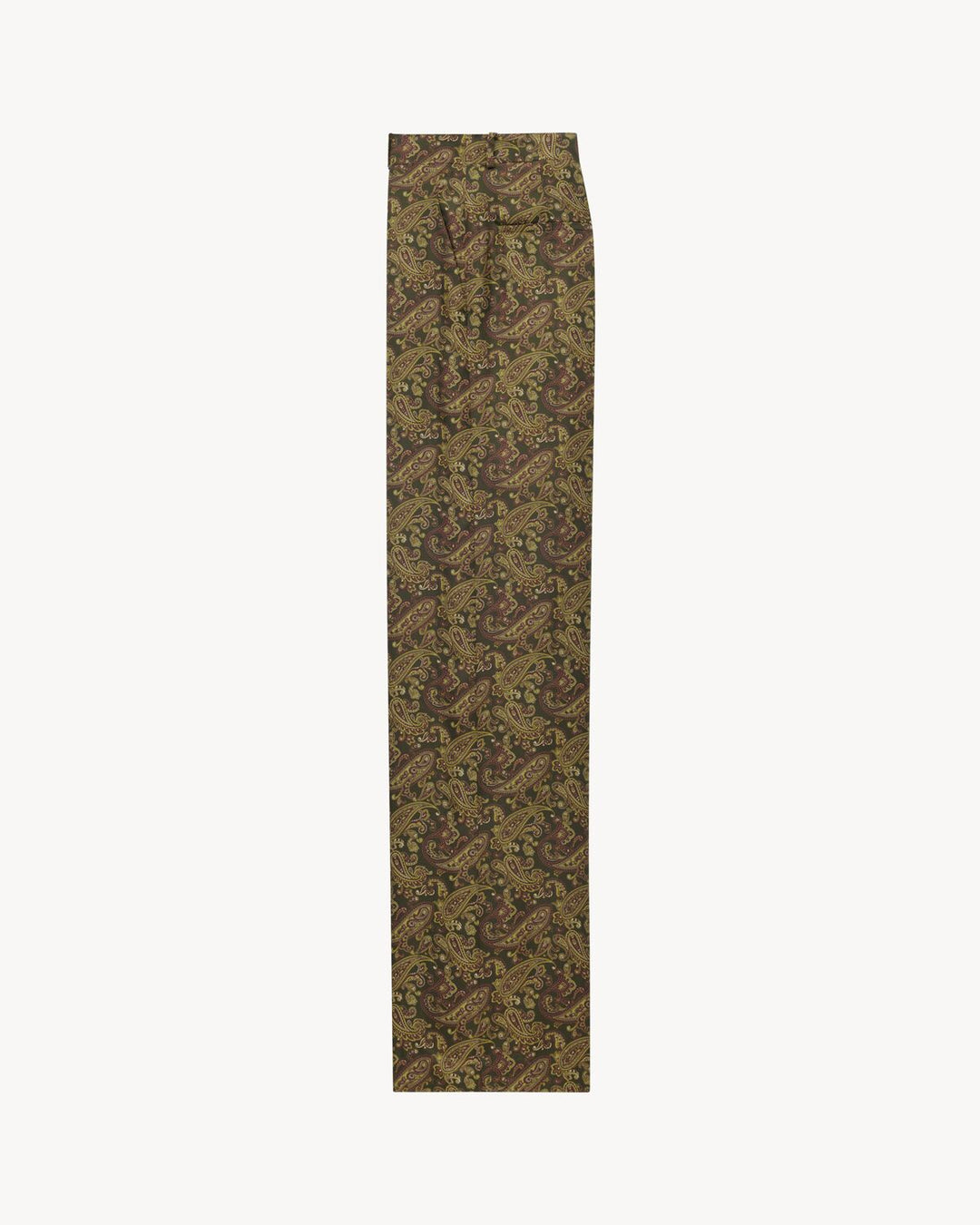 SAINT LAURENT - Pantalon en sergé de soie paisley