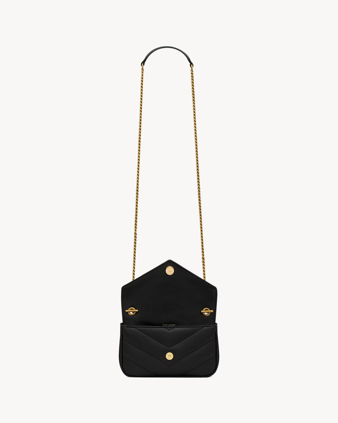 SAINT LAURENT LOULOU MINI EN CUIR D'AGNEAU