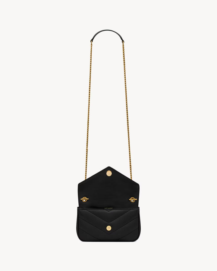 SAINT LAURENT LOULOU MINI EN CUIR D'AGNEAU