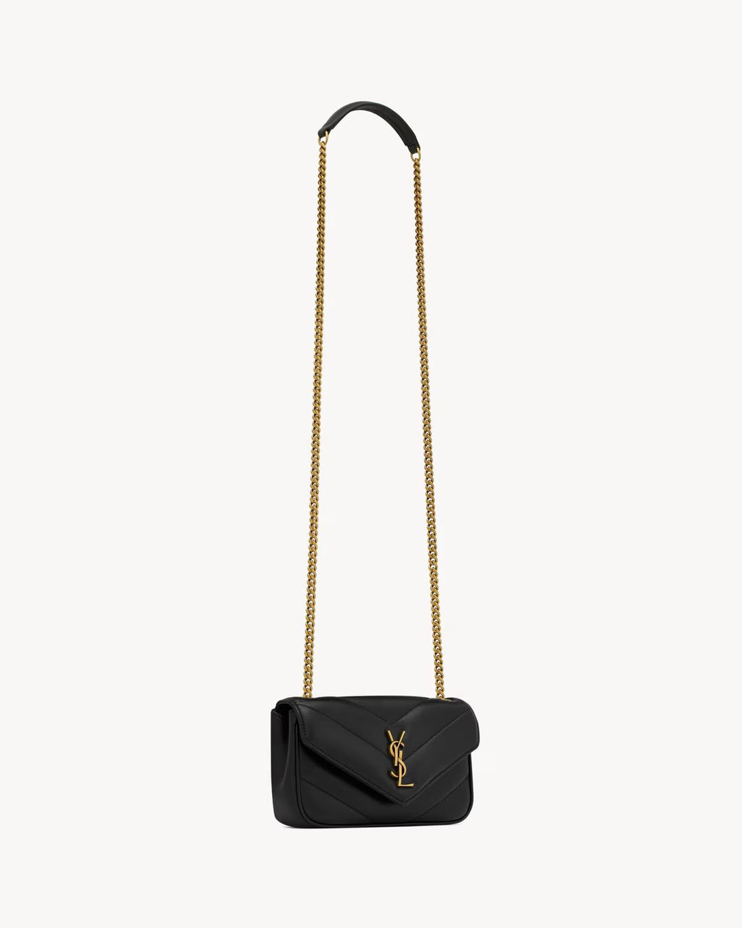 SAINT LAURENT LOULOU MINI EN CUIR D'AGNEAU