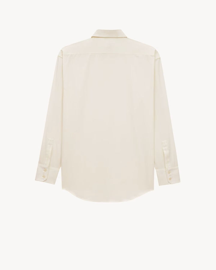 SAINT LAURENT - Chemise cassandre en popeline