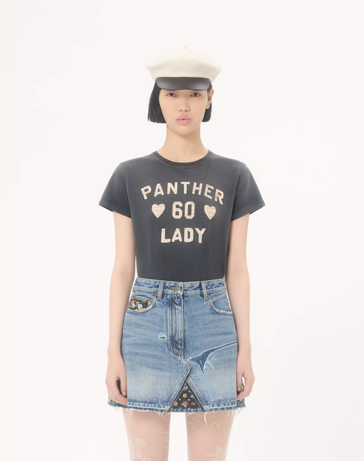 VALENTINO - T-Shirt En Coton Imprimé