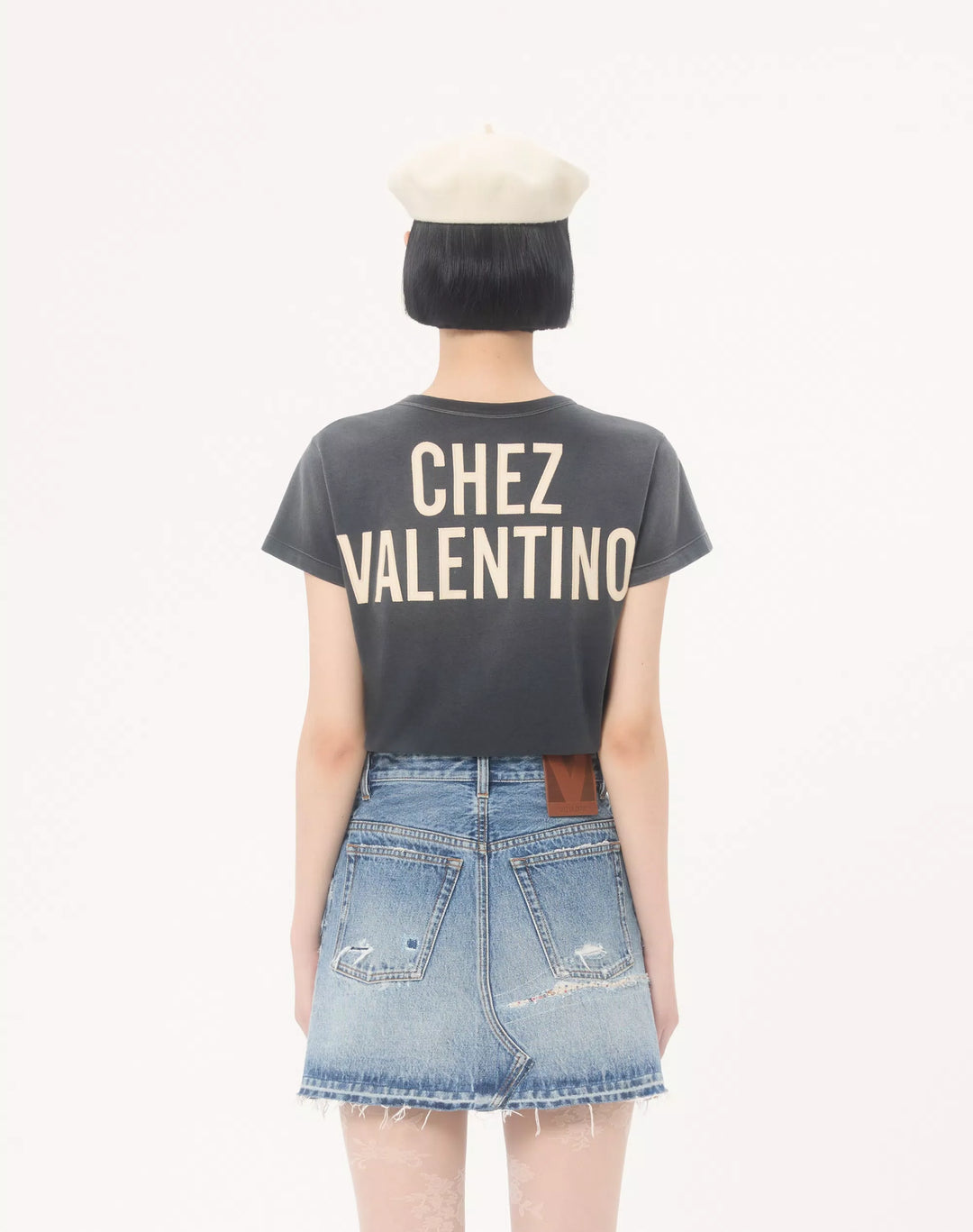 VALENTINO - T-Shirt En Coton Imprimé