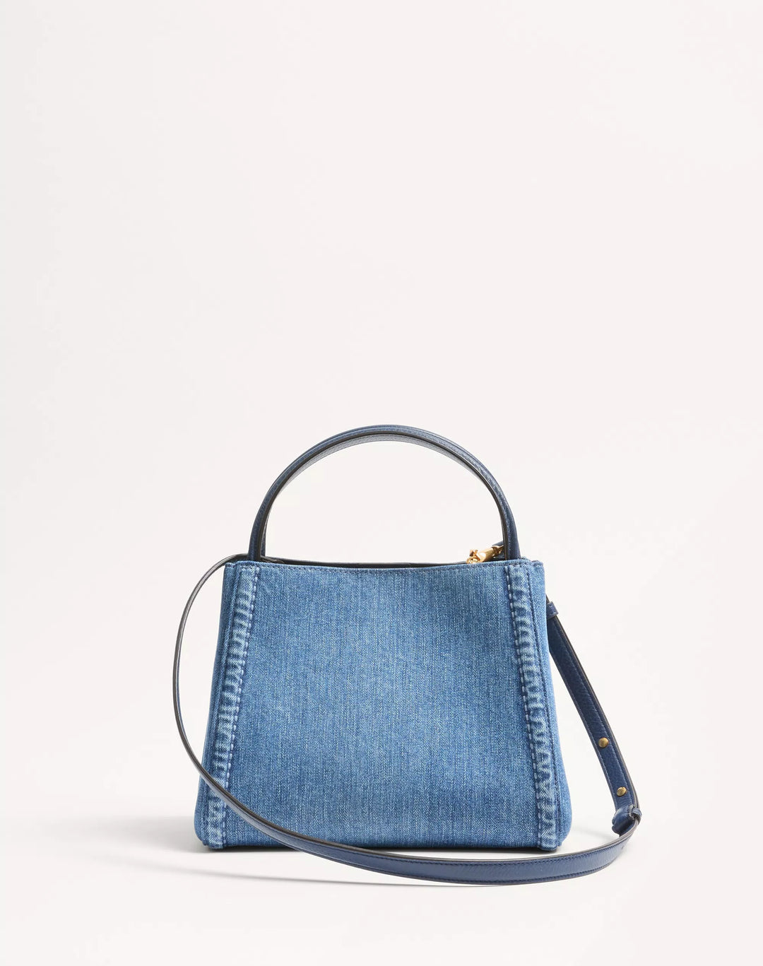 VALENTINO - Sac À Main Moyen Valentino Garavani Alltime En Denim