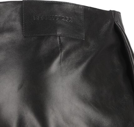BALENCIAGA - JUPE CUIR