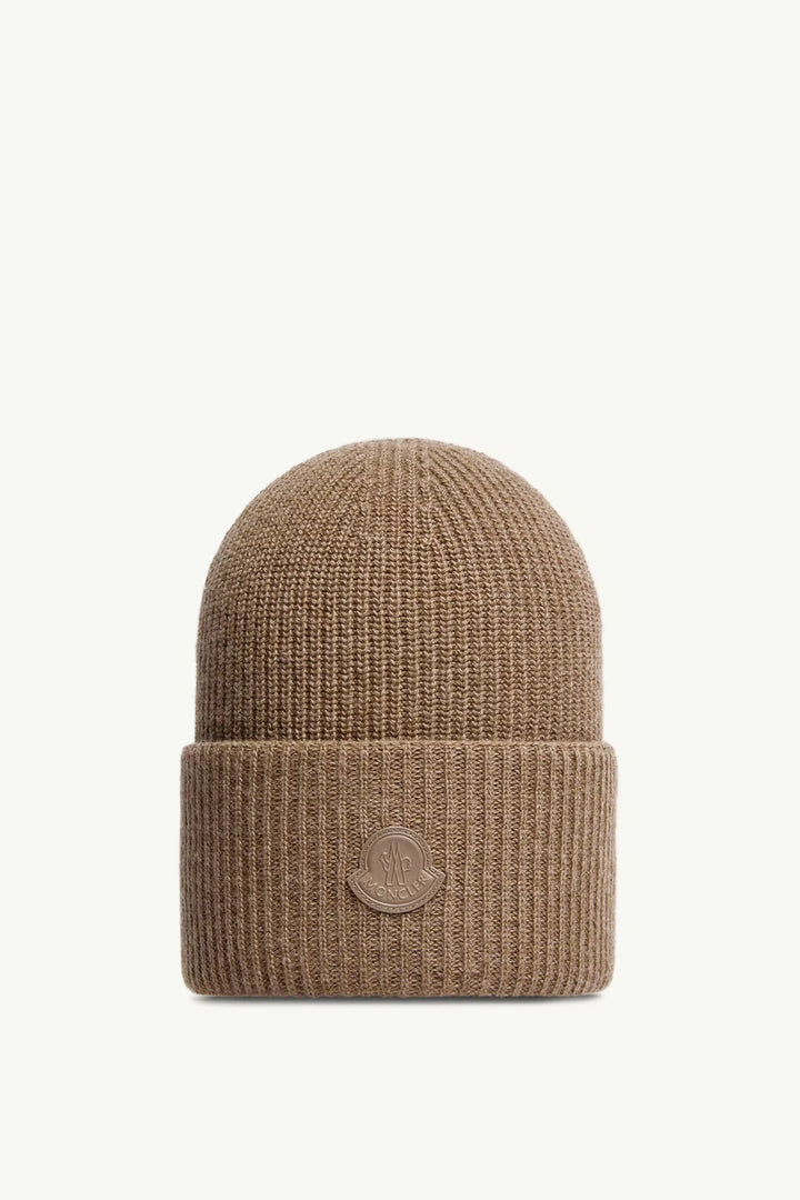 MONCLER-Bonnet en laine et cachemire mélangés