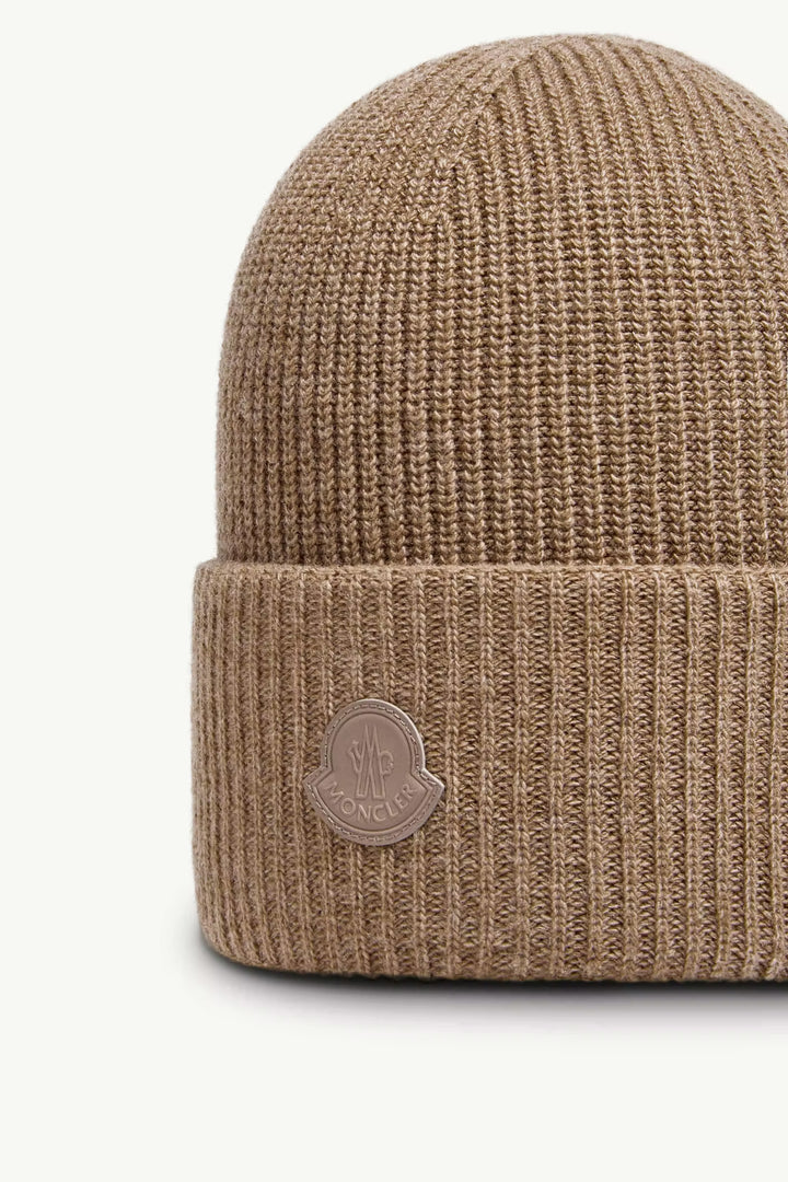MONCLER-Bonnet en laine et cachemire mélangés