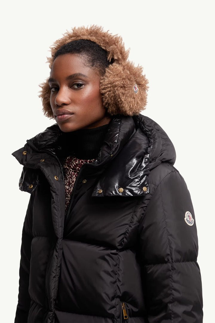 MONCLER - Cache-oreilles matelassé en teddy