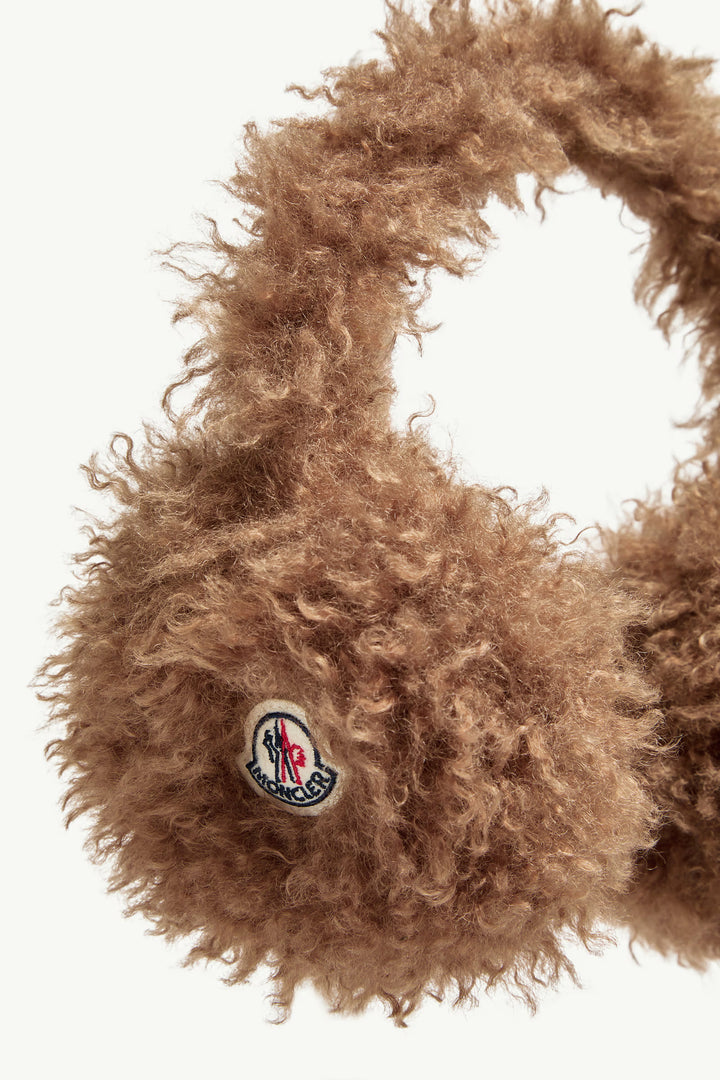 MONCLER - Cache-oreilles matelassé en teddy