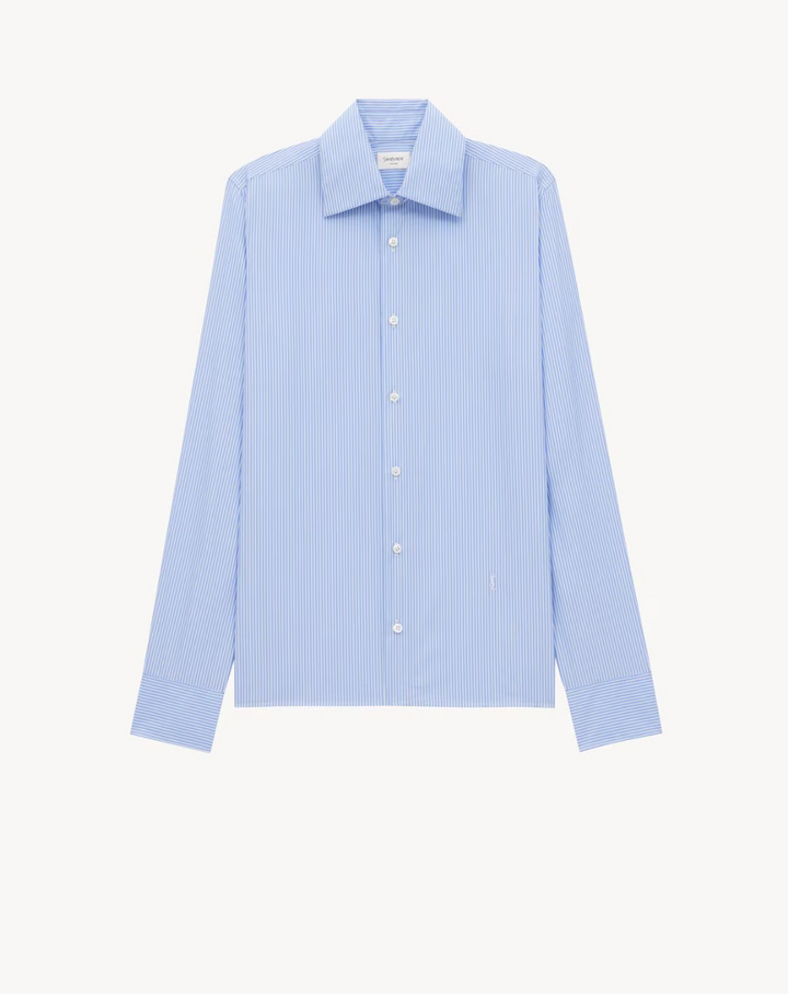 SAINT LAURENT - CHEMISE RAYÉE