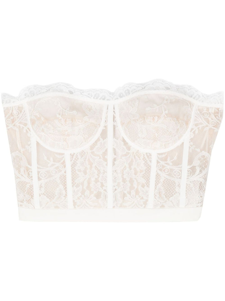 ALEXANDER MCQUEEN - CORSET EN DENTELLE