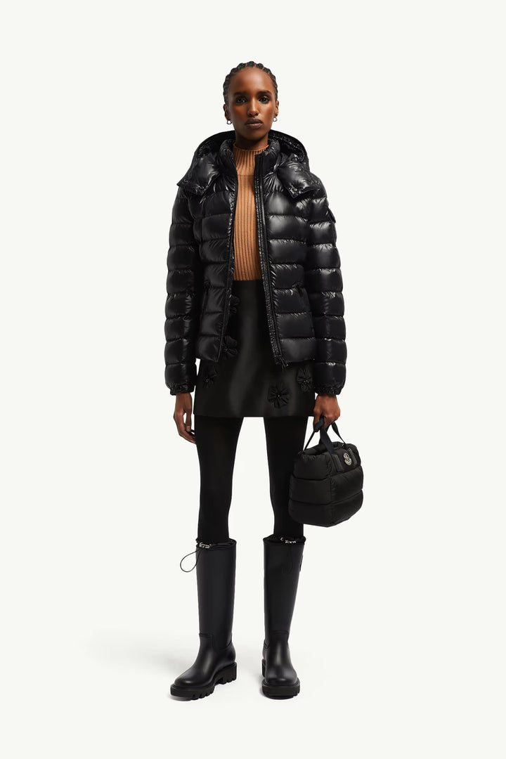 MONCLER - Doudoune courte à capuche Bady