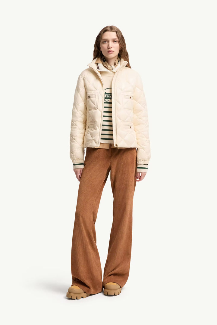 MONCLER Doudoune courte Lavaret en nylon laqué