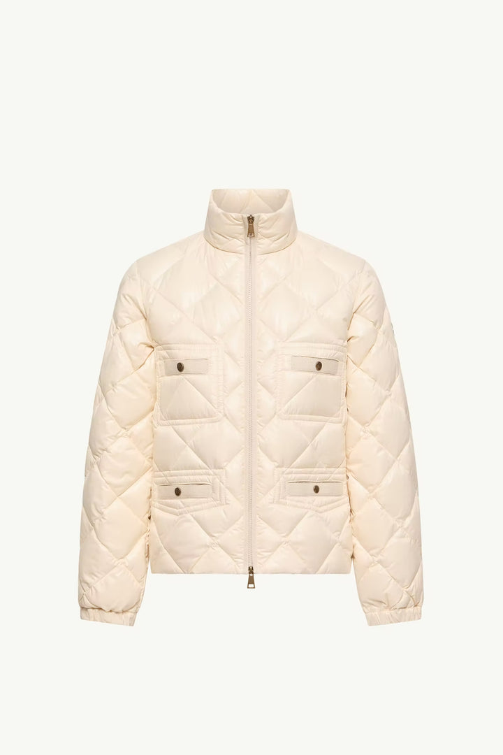 MONCLER Doudoune courte Lavaret en nylon laqué
