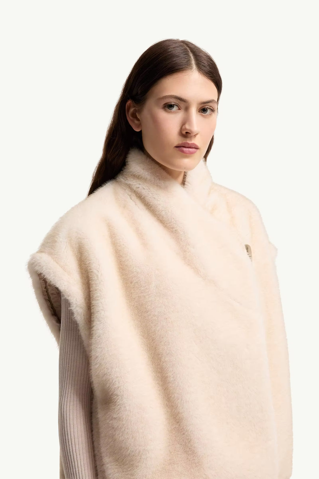 MONCLER Doudoune réversible 2-en-1 Chardonneret en teddy