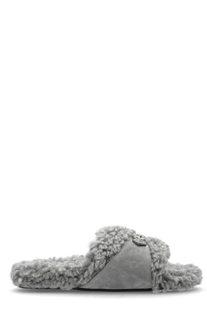 BALENCIAGA FURRY SLIDE CITY