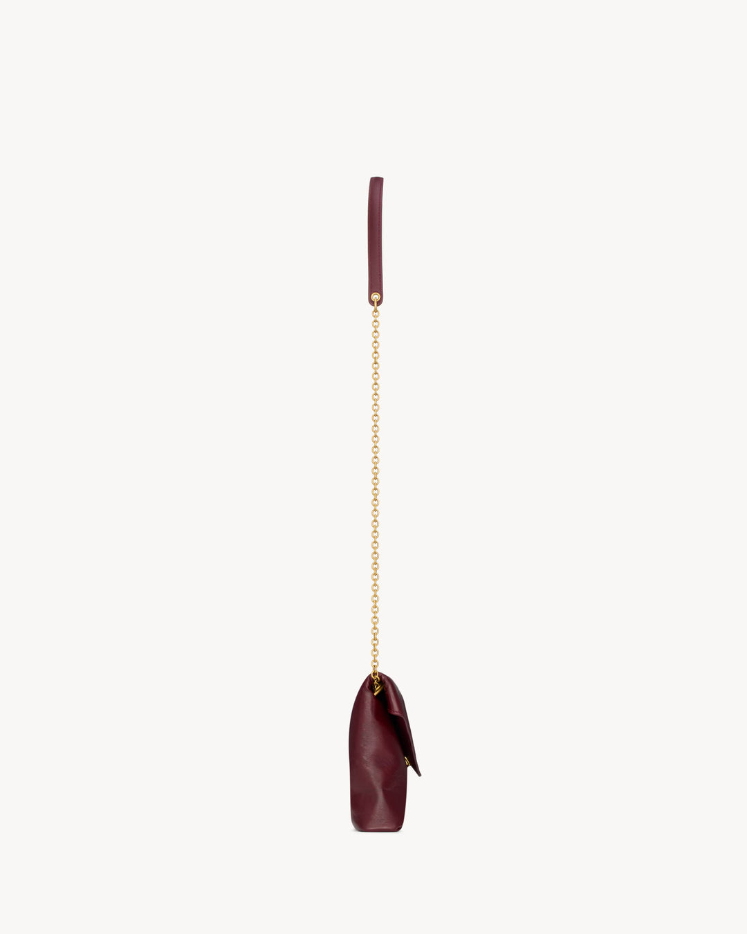 SAINT LAURENT - Pochette à chaine en cuir de veau