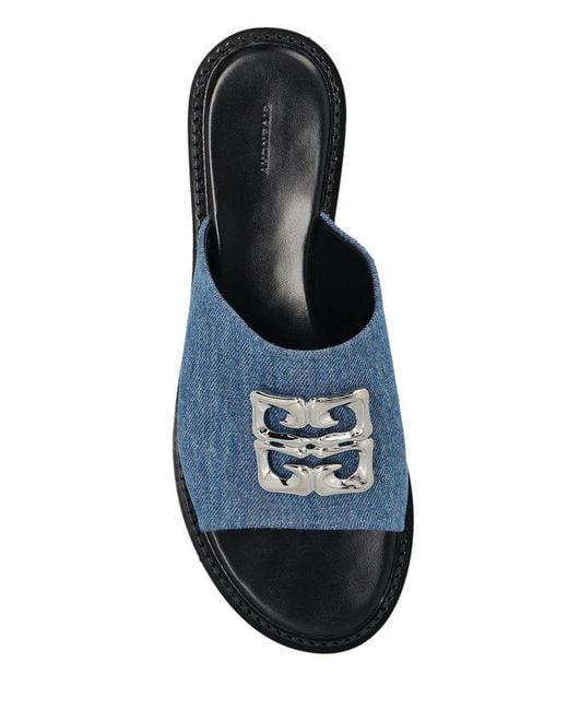 GIVENCHY - MULES PLATES LIQUIDES 4G