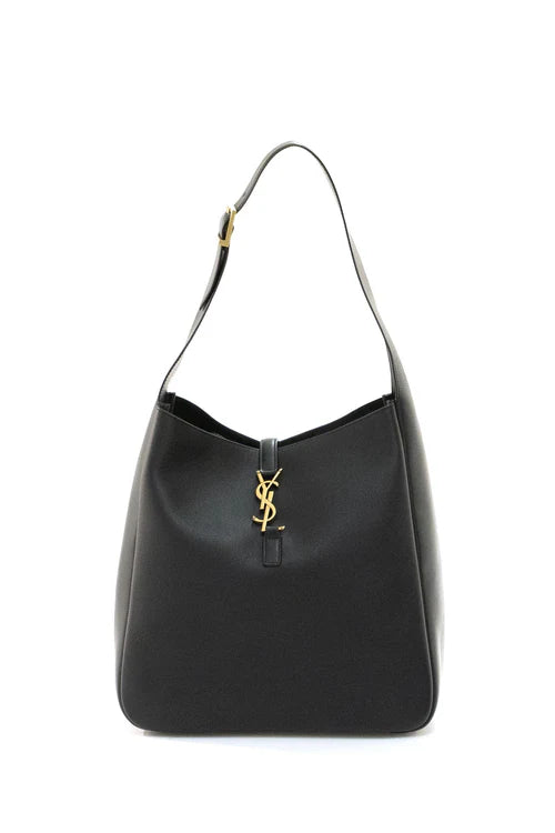 SAINT LAURENT - Le 5 à 7 large souple en cuir grainé