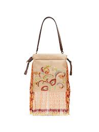 ETRO - Petit sac cabas Kalispera à broderies