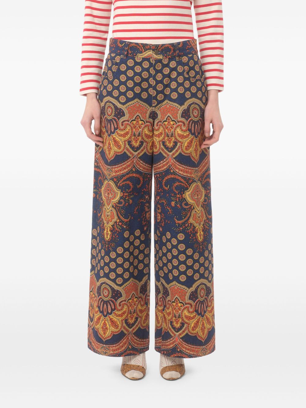 VALENTINO - JEAN À MOTIFS