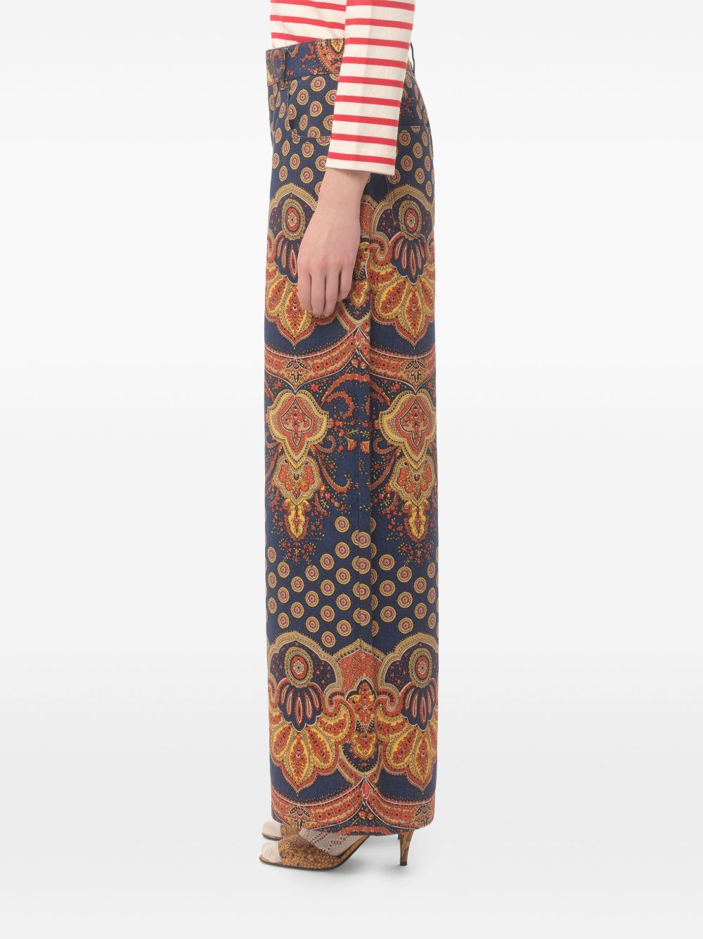 VALENTINO - JEAN À MOTIFS