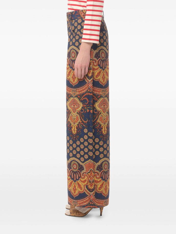 VALENTINO - JEAN À MOTIFS