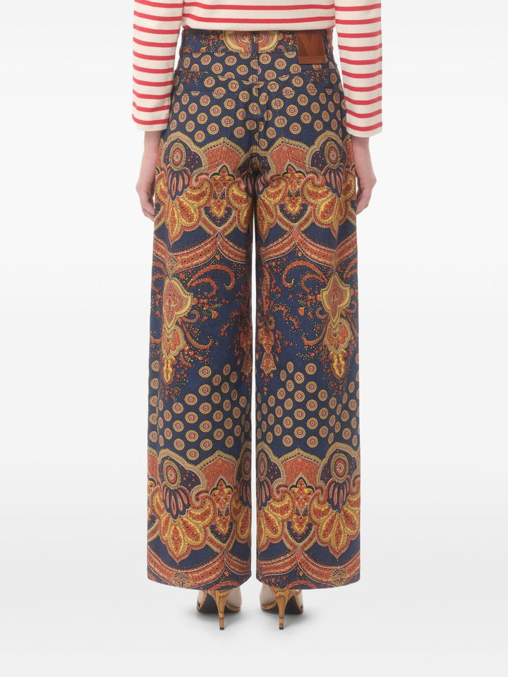 VALENTINO - JEAN À MOTIFS
