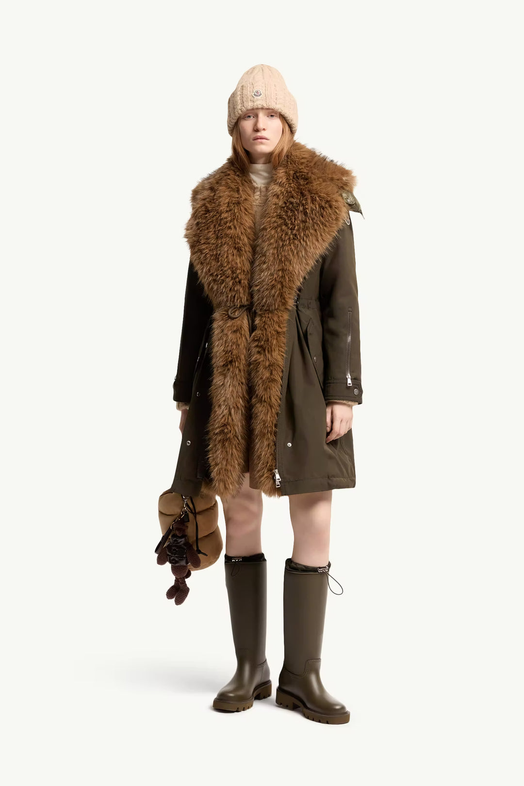 MONCLER-Parka matelassée longue Halicte