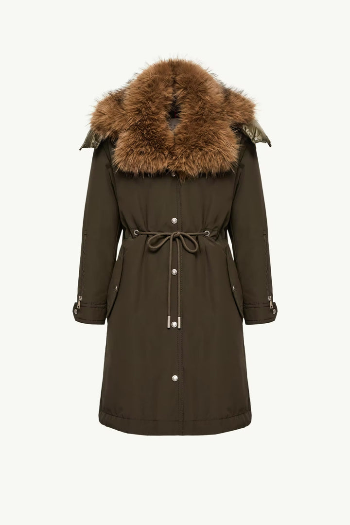 MONCLER-Parka matelassée longue Halicte