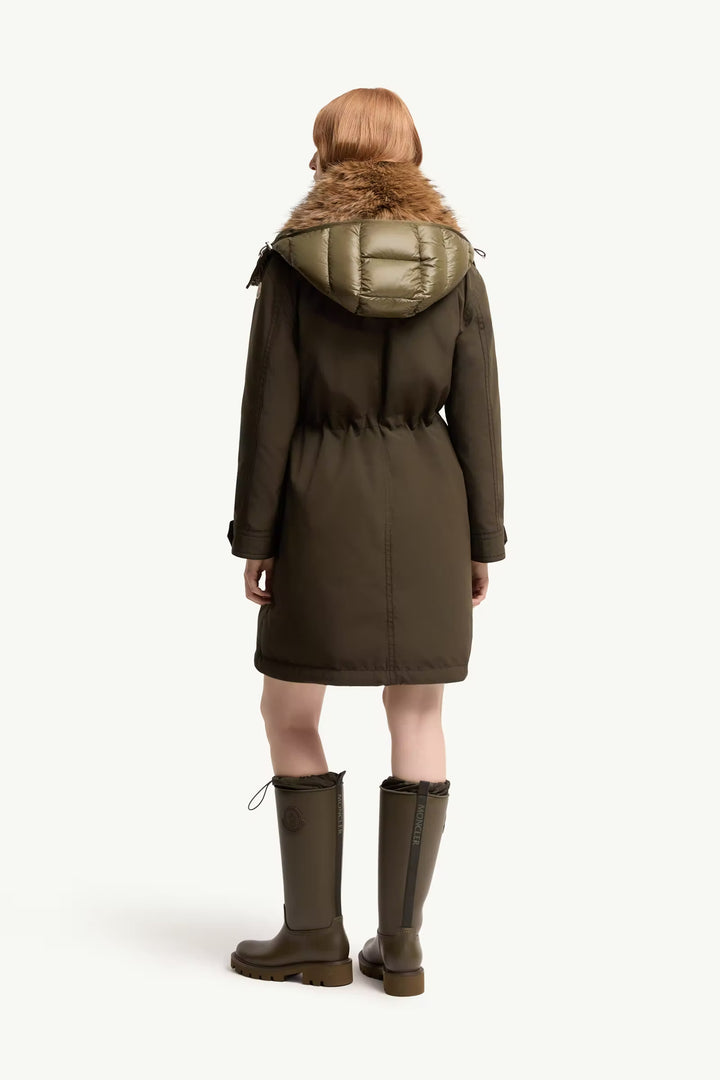 MONCLER-Parka matelassée longue Halicte