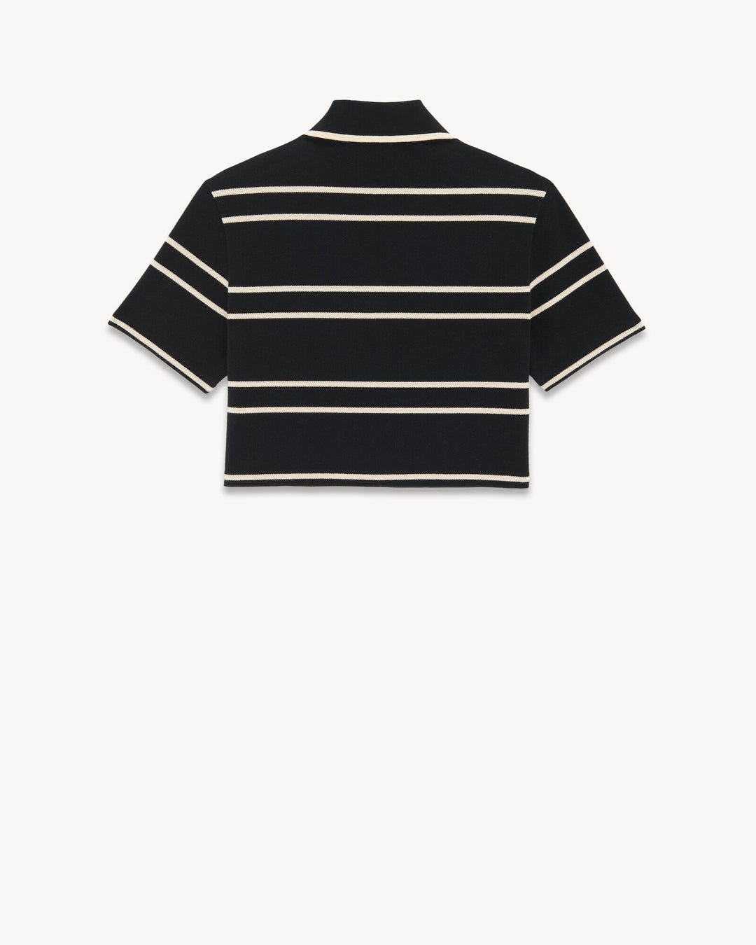 SAINT LAURENT - CROPPED POLO