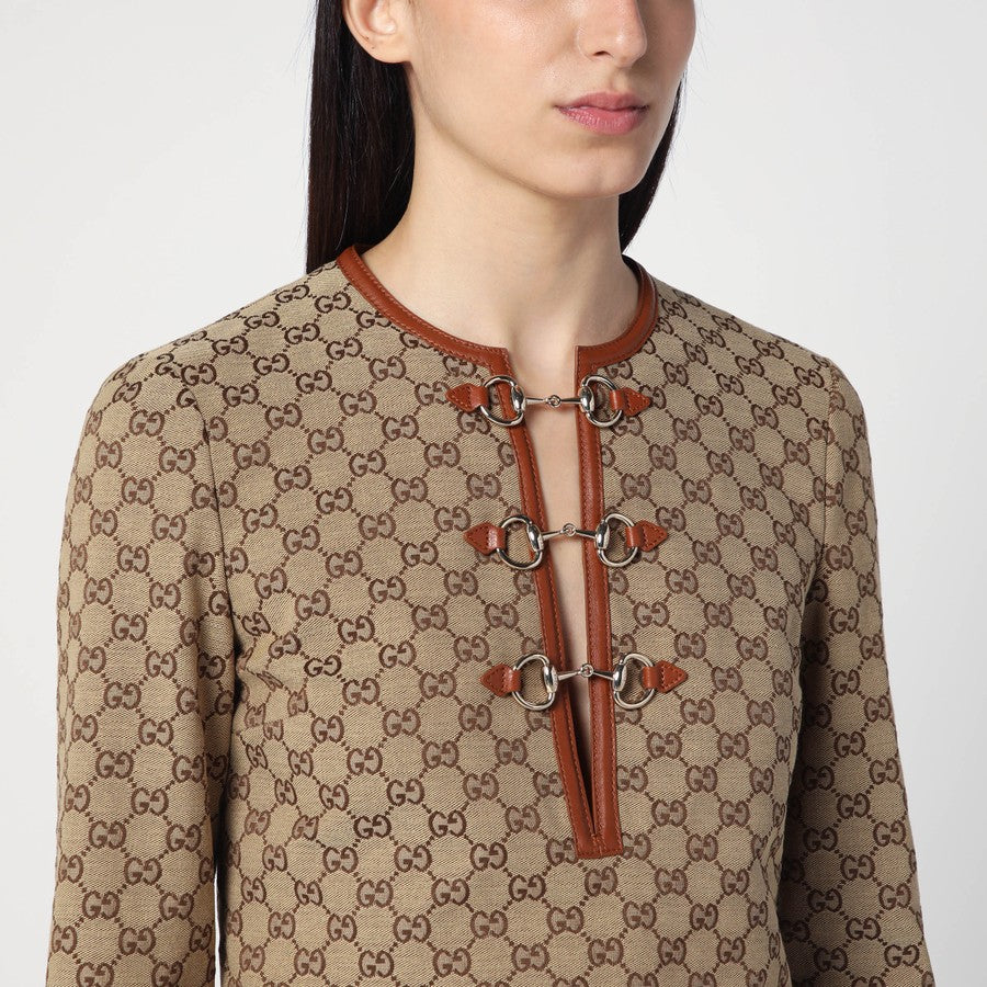 GUCCI - Robe en toile GG+