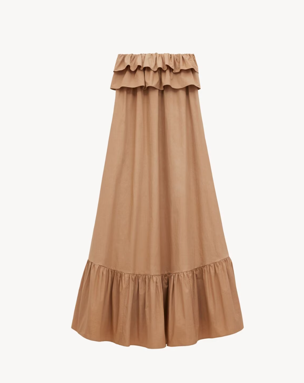 SAINT LAURENT - ROBE À VOLANTS