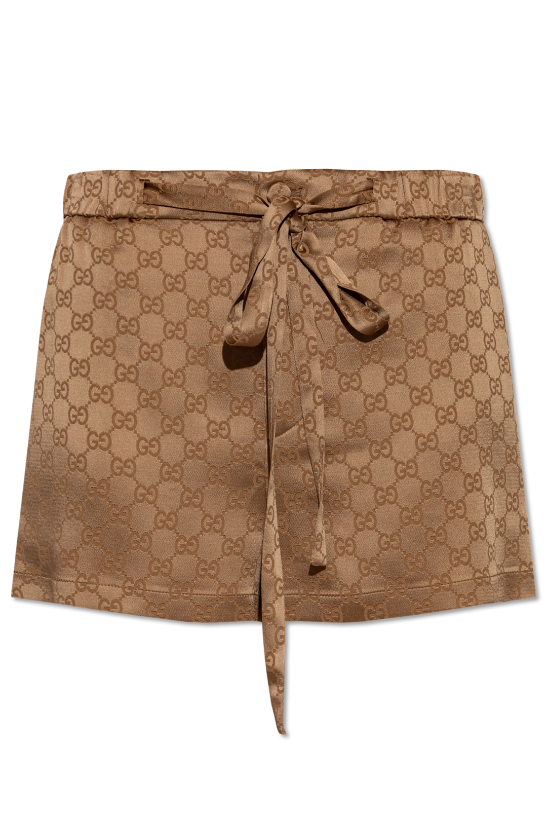 GUCCI - SHORT EN SATIN GG