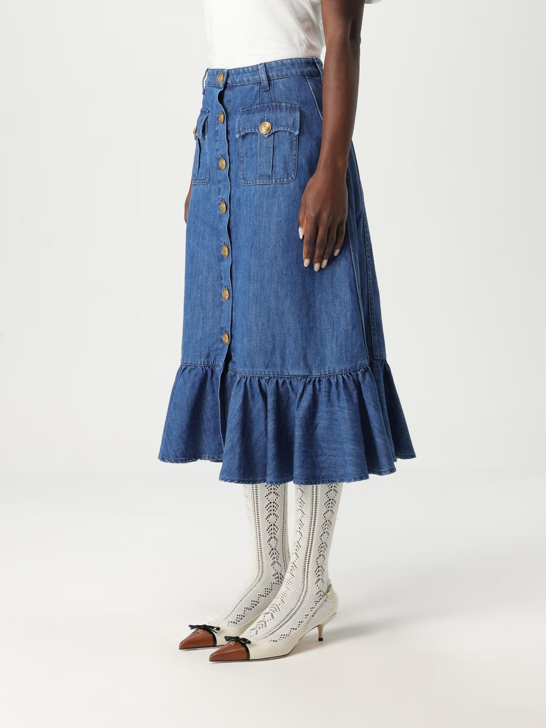 VALENTINO - GONNA DENIM