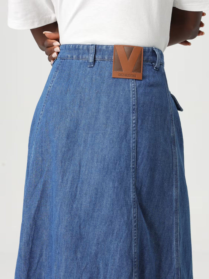 VALENTINO - GONNA DENIM