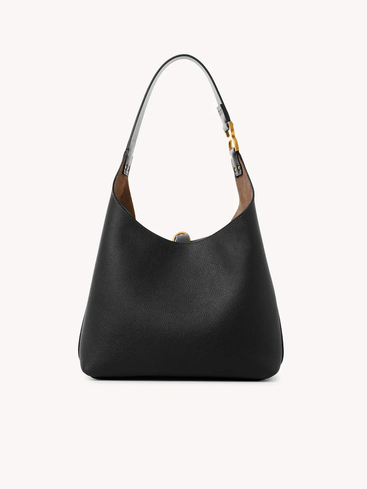 CHLOE - Petit sac hobo Marcie en cuir grainé