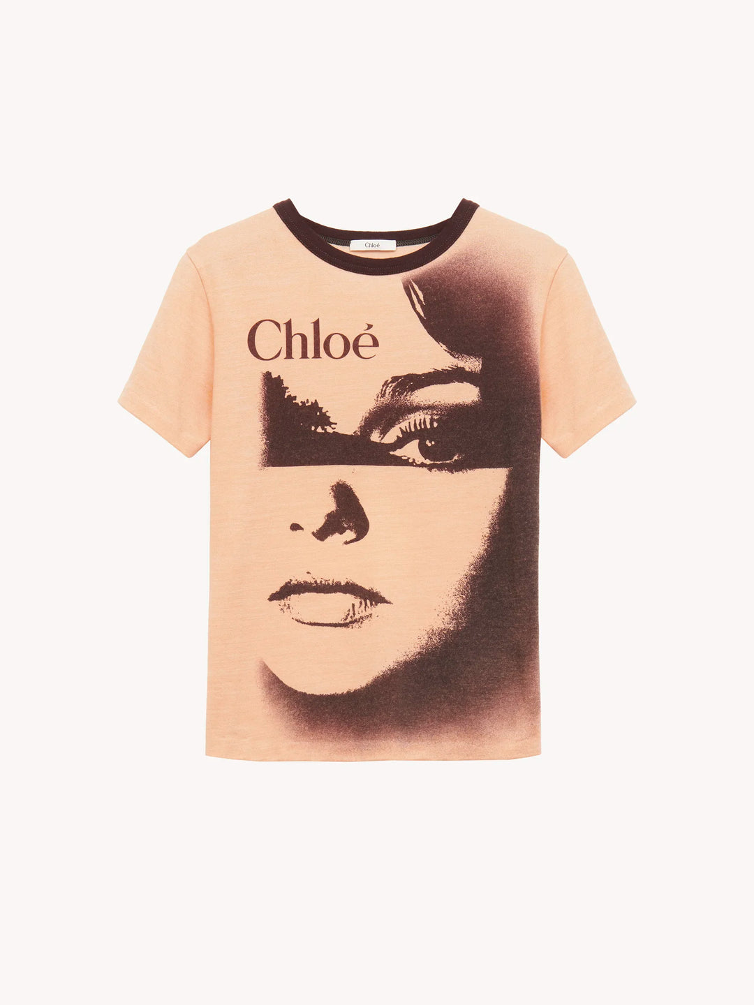 CHLOE - TSHIRT COL ROND EN JERSEY